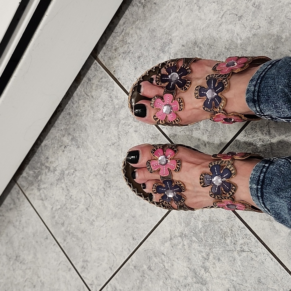 Spring Step Leather Sandals - Picture 11 of 13